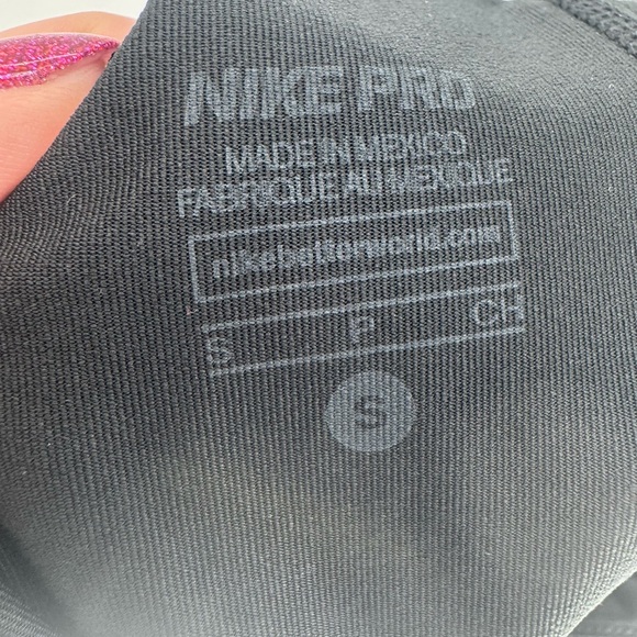 Nike Pro Black Compression Workout Shorts | Women’s - Picture 5 of 6
